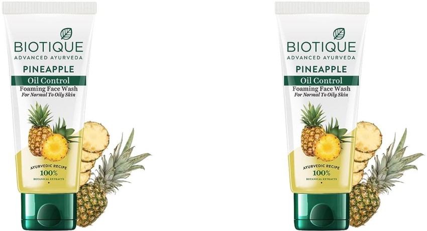 Biotique Pineapple Oil Control Foaming Face Wash, 150ml