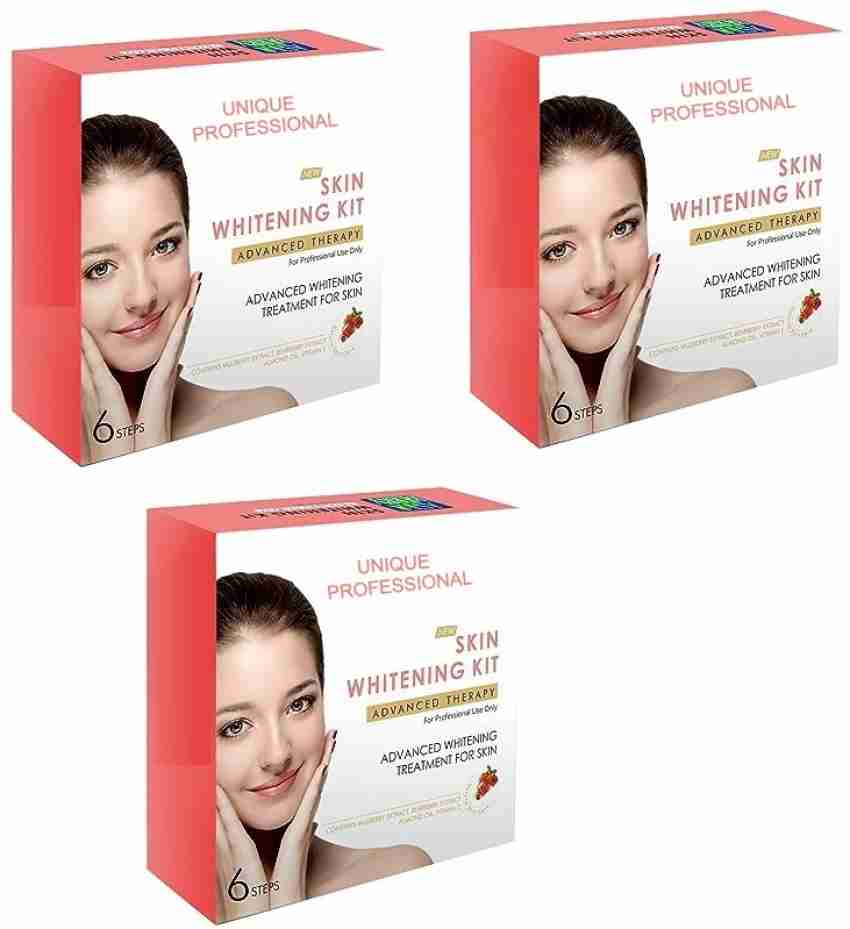 UNIQUE PROFESSIONAL Skin Whitening Facial Kit with Mulberry