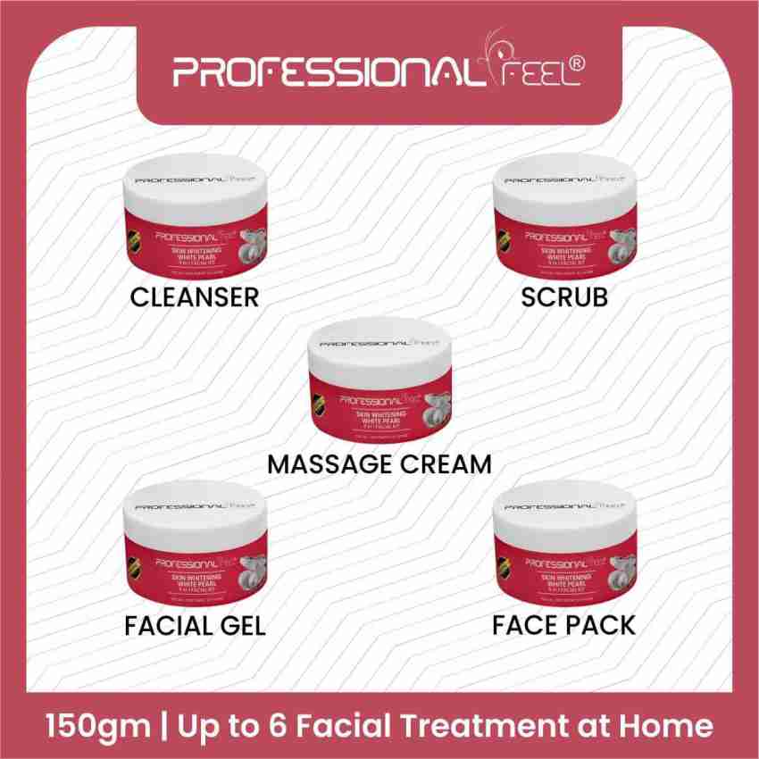 PROFESSIONAL FEEL 150GM FACIAL KIT SKIN WHITENING Price in India