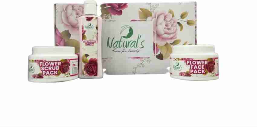 Natural s Care for Beauty Natural s Flower Facial Kit Price in