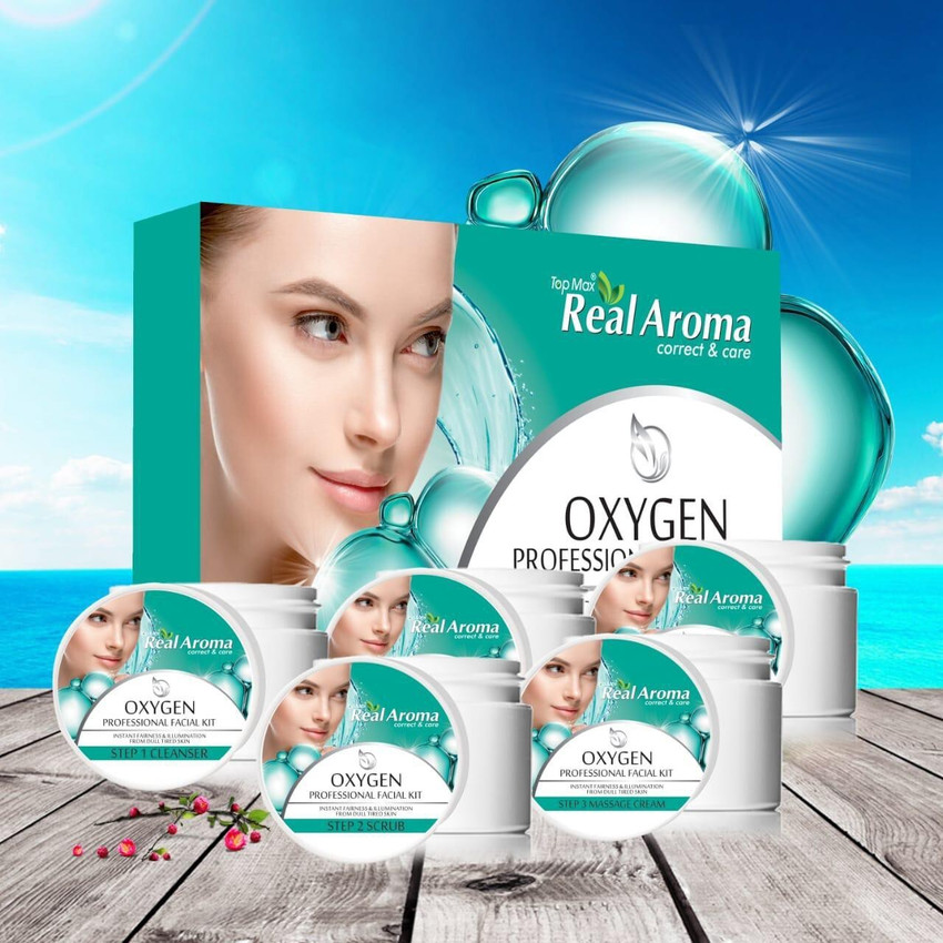 Topmax real aroma OXYGEN FACIAL KIT Price in India Buy Topmax real aroma OXYGEN FACIAL KIT Online In India Reviews Ratings Features Flipkart