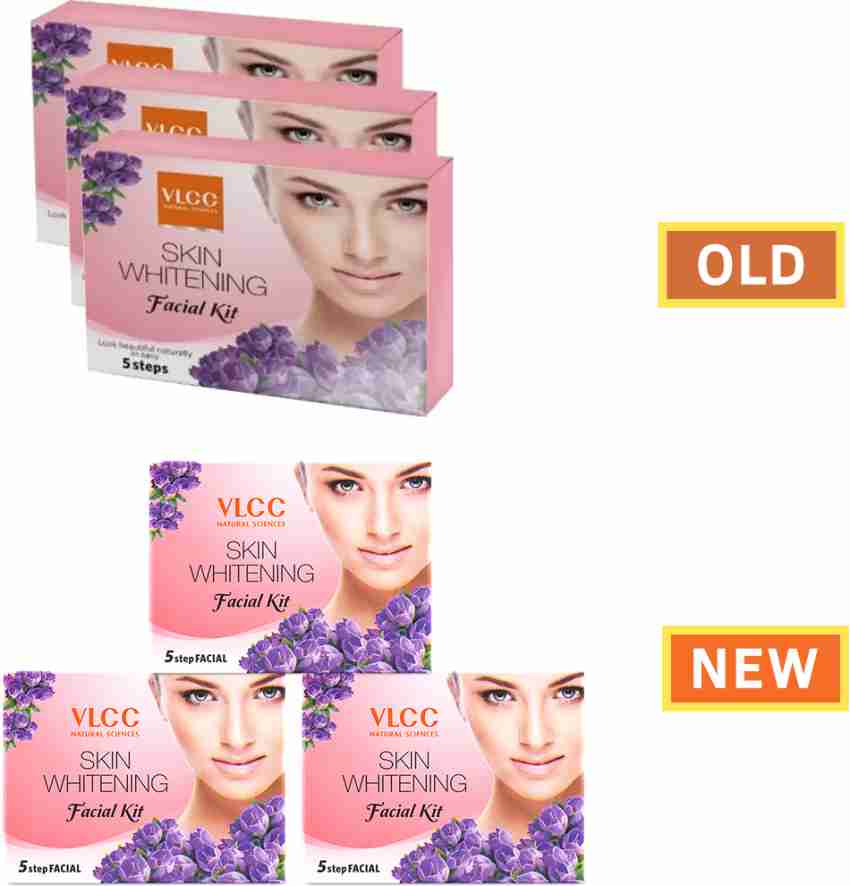 VLCC Skin Whitening Facial Kit Pack of 3