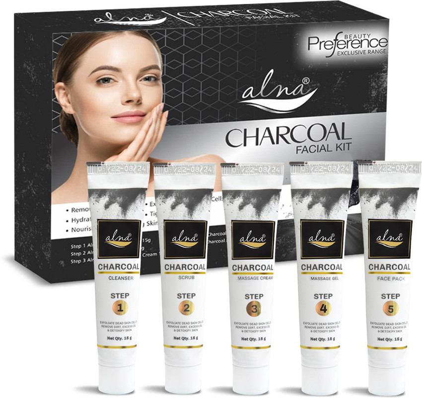 Charcoal sales facial kit