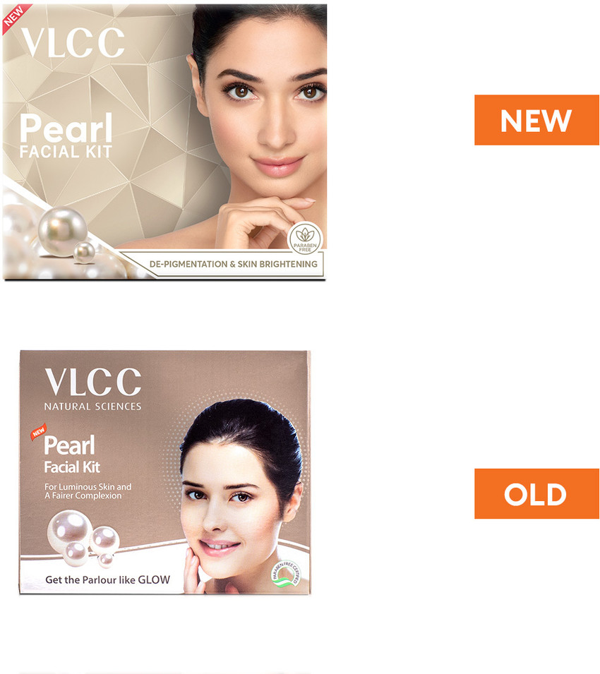 Vlcc pearl store facial kit