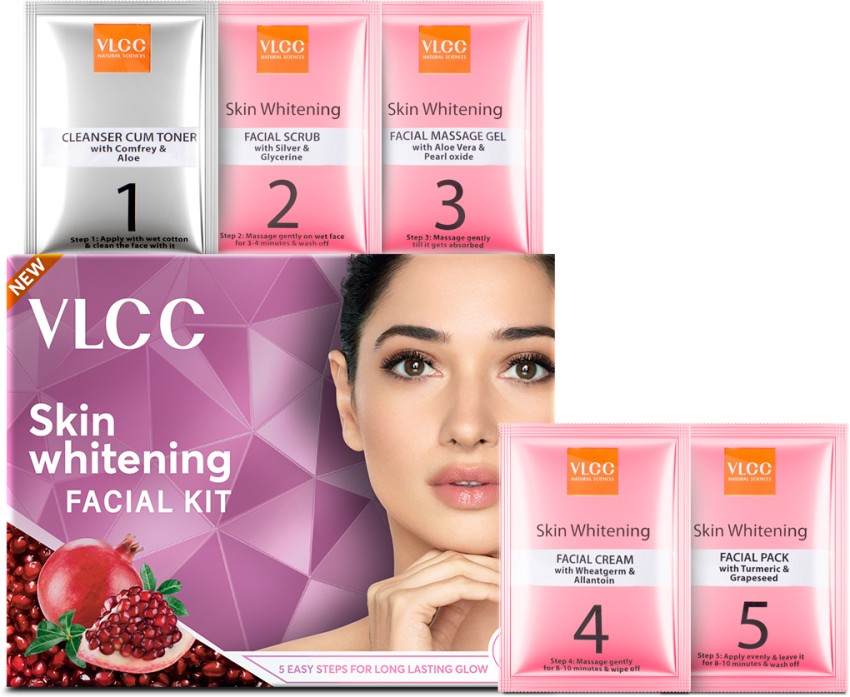 VLCC Skin Whitening Facial Kit Pack of 3 Price in India Buy