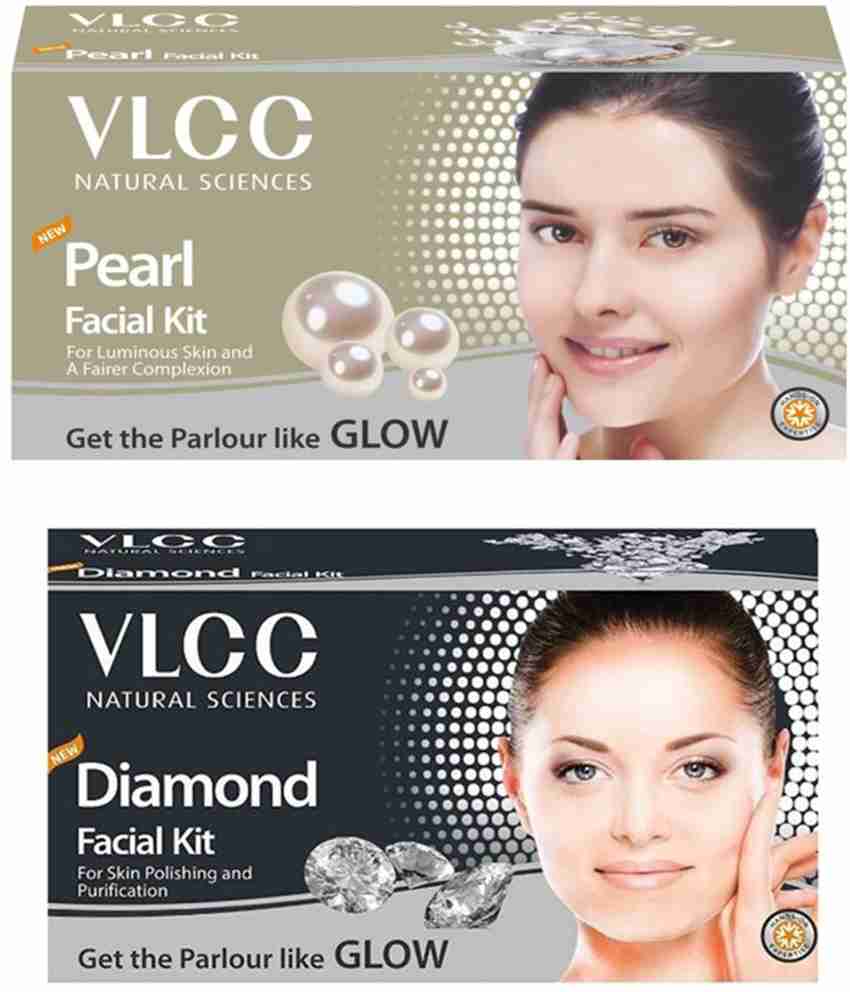 Vlcc pearl facial kit price sales