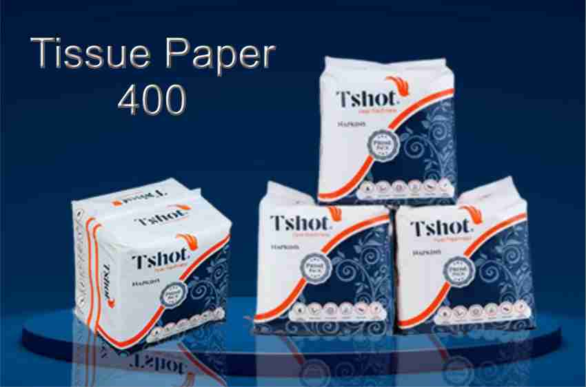 SN White Facial Square Tissue Paper Napkin, 24 at Rs 25/packet in Virar