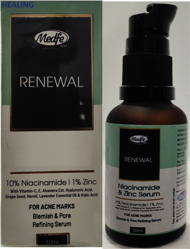 Niacinamide and store zinc serum