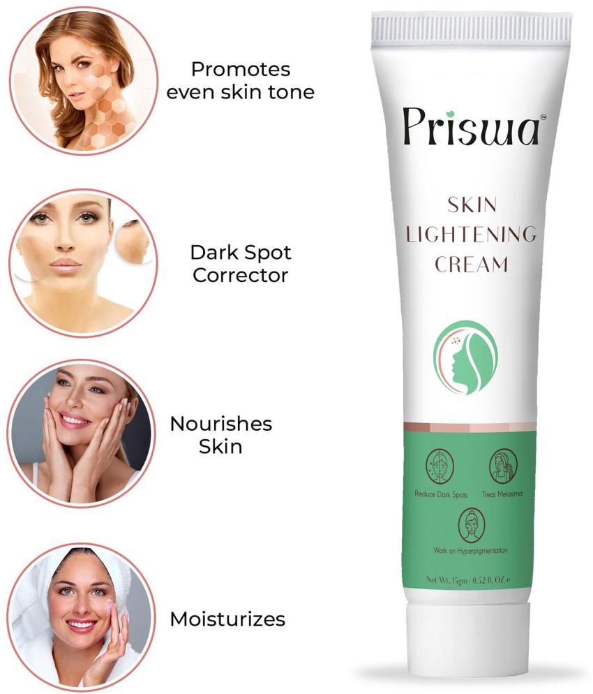 PRISWA Skin Lightening Brightening De pigmentation Cream