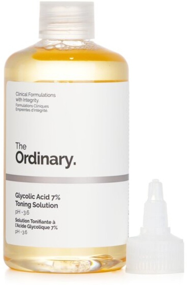 The Ordinary Solution tonifiante exfoliante à l'acide glycolique 7 % –  Haytam Parfumerie