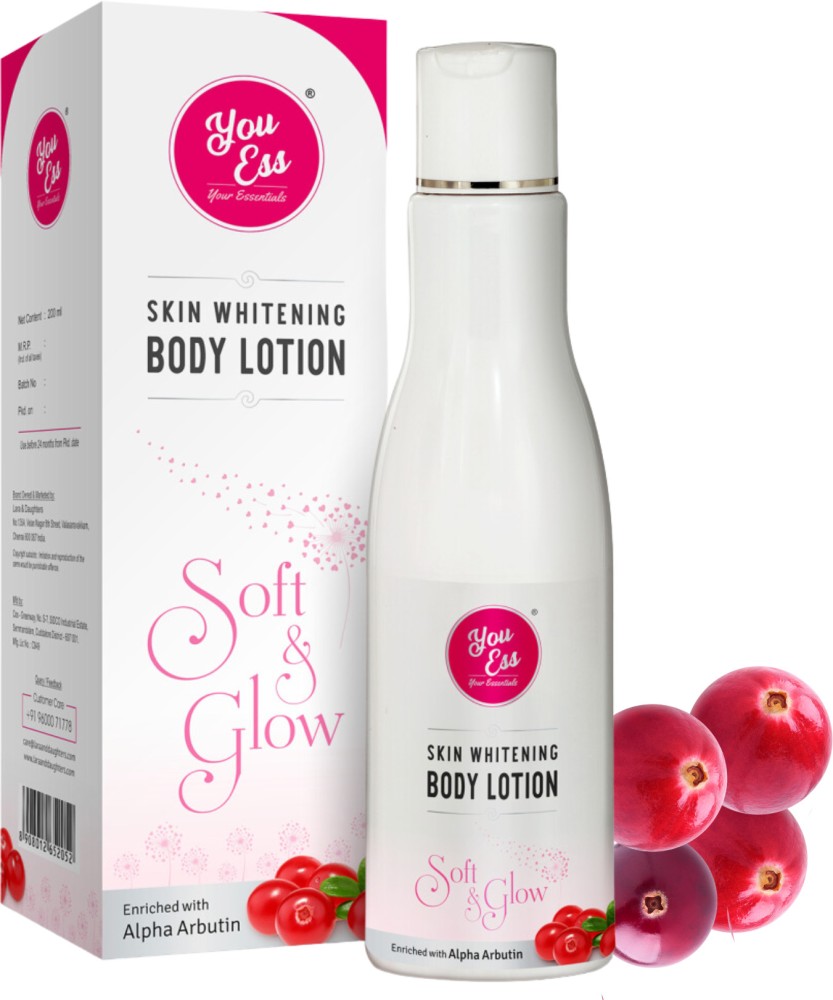 you ess Skin Whitening Body Lotion Price in India Buy you ess