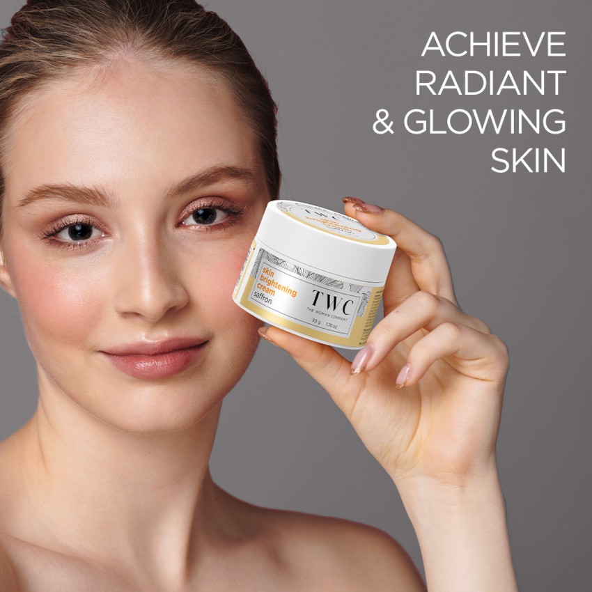 THE WOMAN COMPANY Skin Whitening And Brightening Cream with Turmeric & Saffaron - Price in India, Buy THE WOMAN COMPANY Skin Whitening And Brightening Cream with Turmeric & Saffaron Online In India,