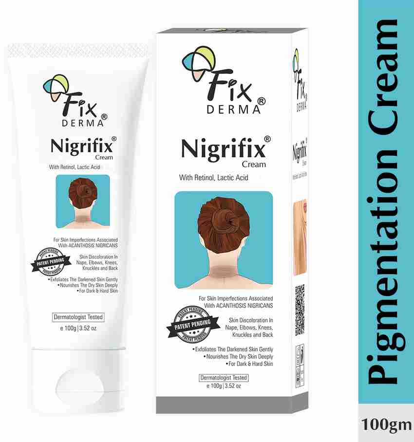 Cream for dark shop neck and underarms