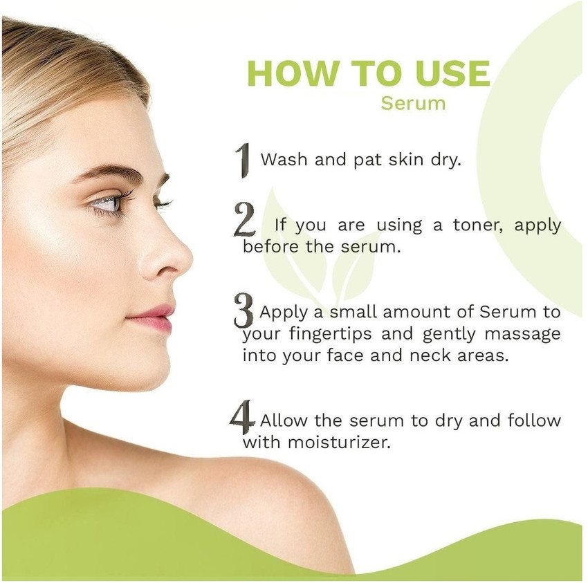 Use of on sale face serum
