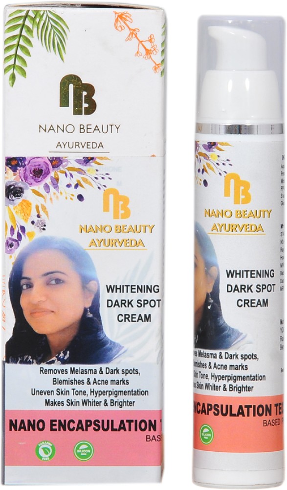 nano beauty ayurveda WHITENING DARK SPOT CREAM NANO ENCAPSULATED