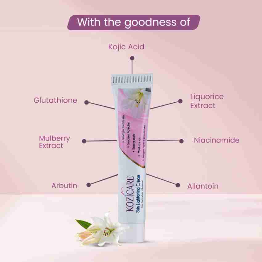 West Coast Kozicare Skin Lightening Cream with Kojic Acid