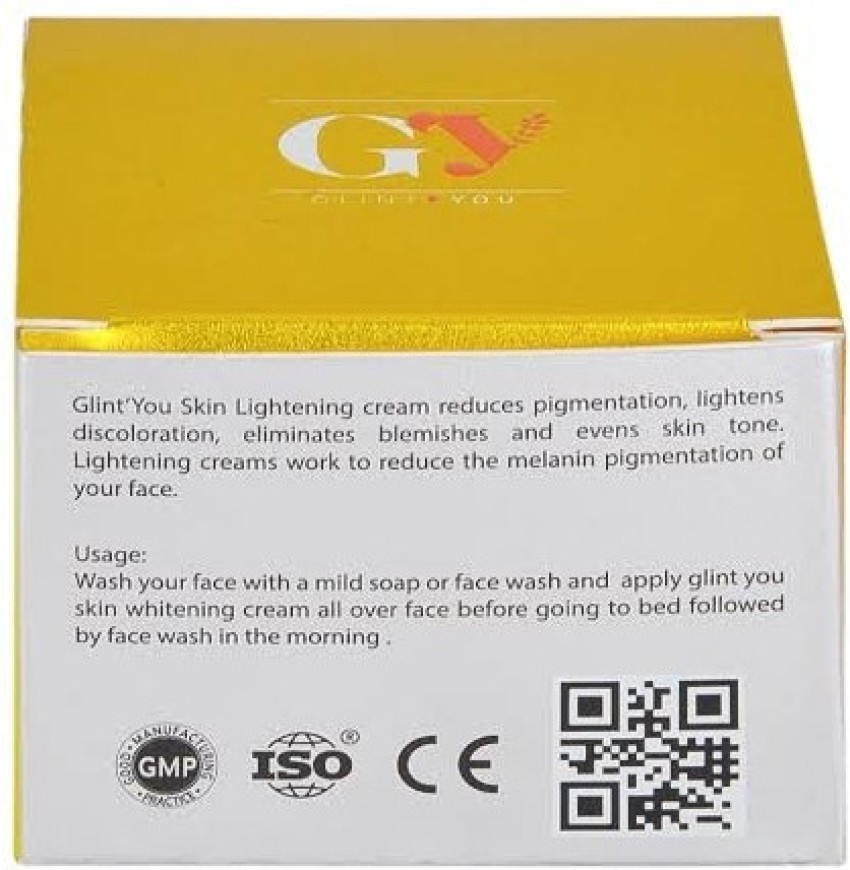 Glint you WHITENING CREAM Price in India Buy Glint you