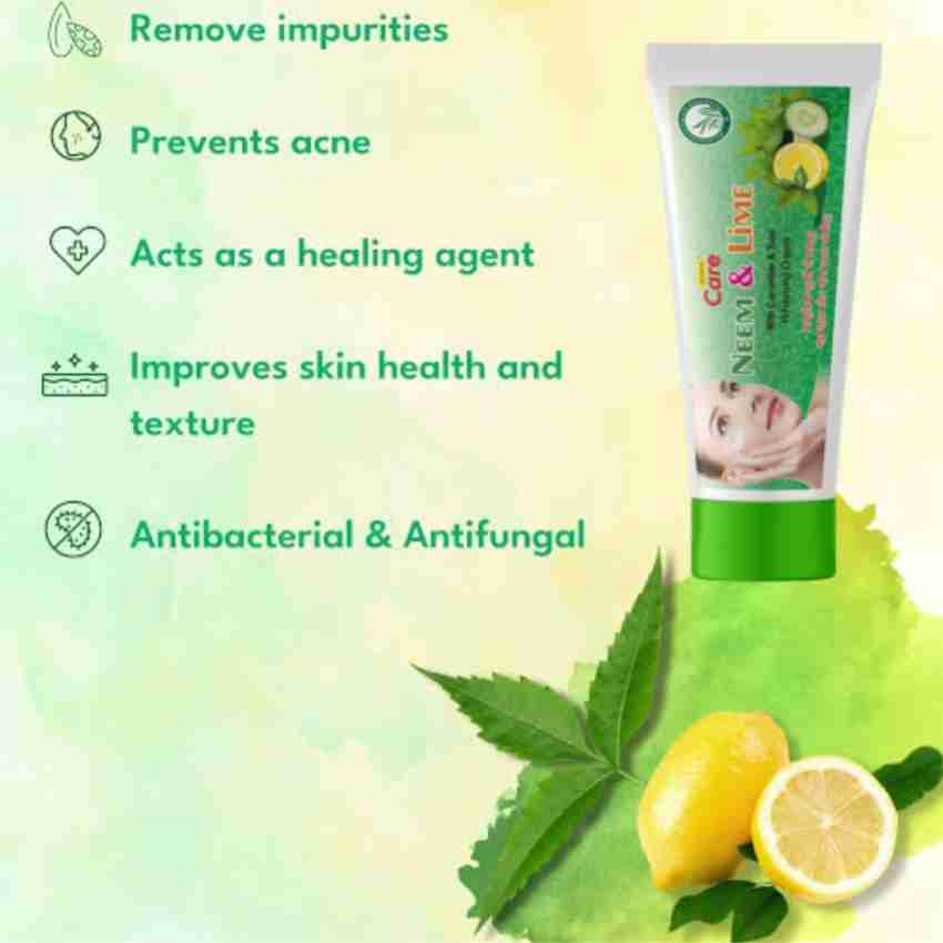 Devson Care Neem Lime with Tulsi Whitening Cream Pack of 3