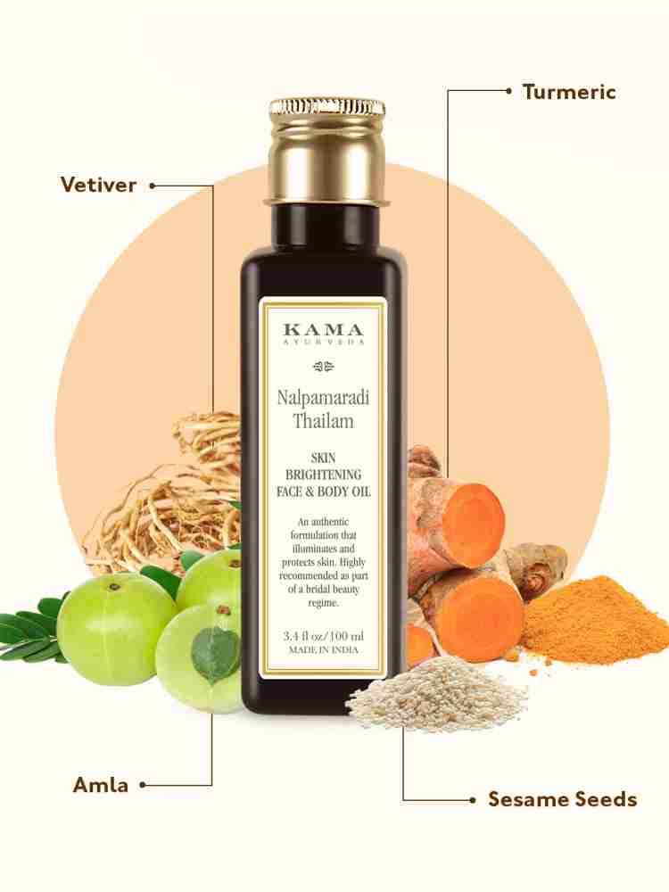 KAMA AYURVEDA Nalpamaradi Thailam Skin Brightening Treatment Price