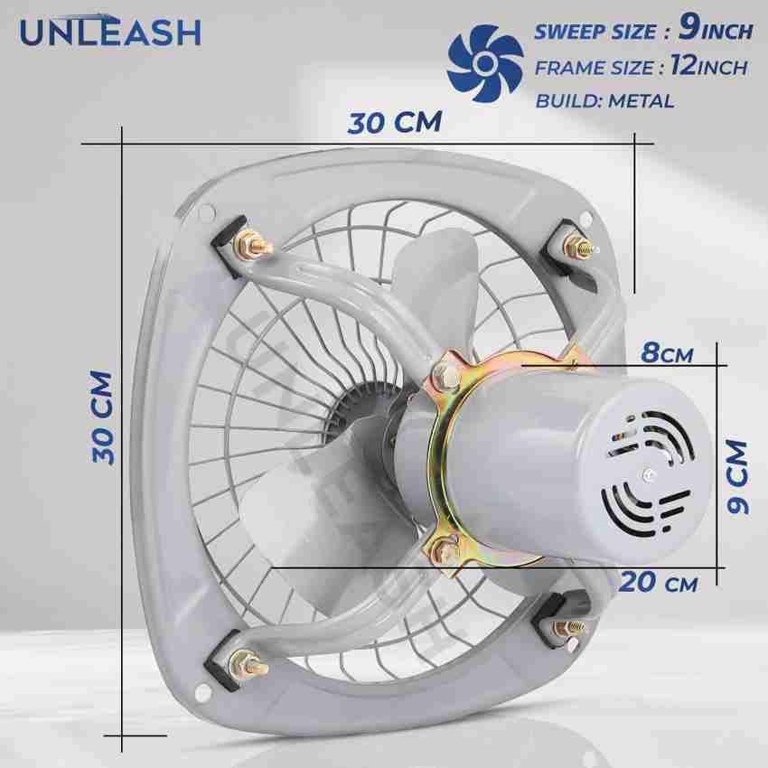 9 inch exhaust on sale fan