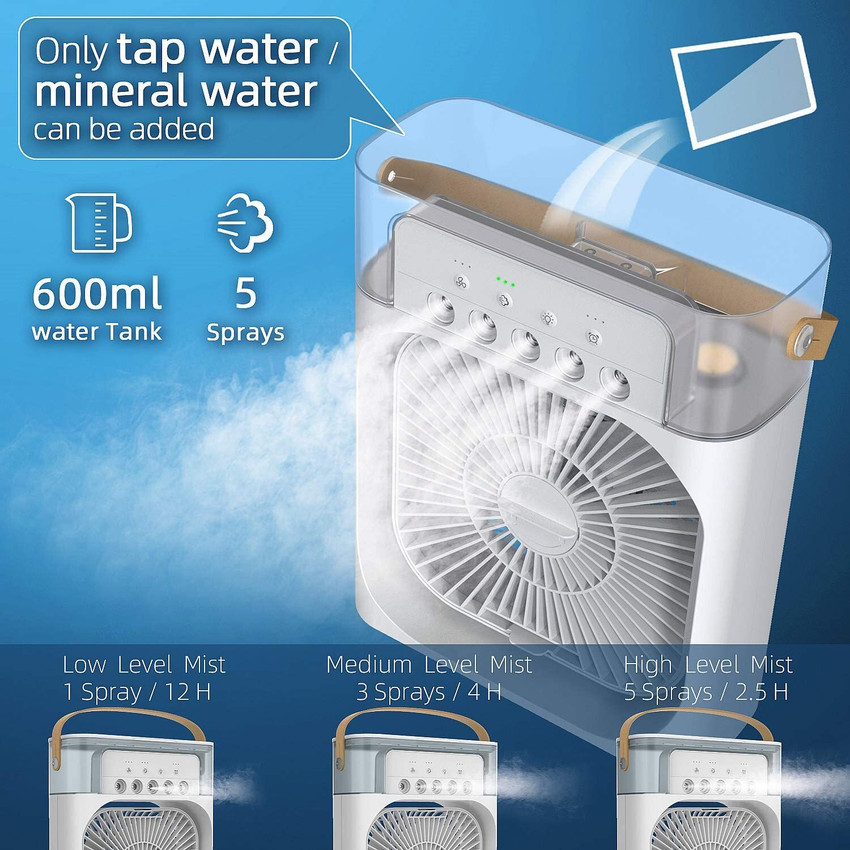 Mini ac best sale cooling fan