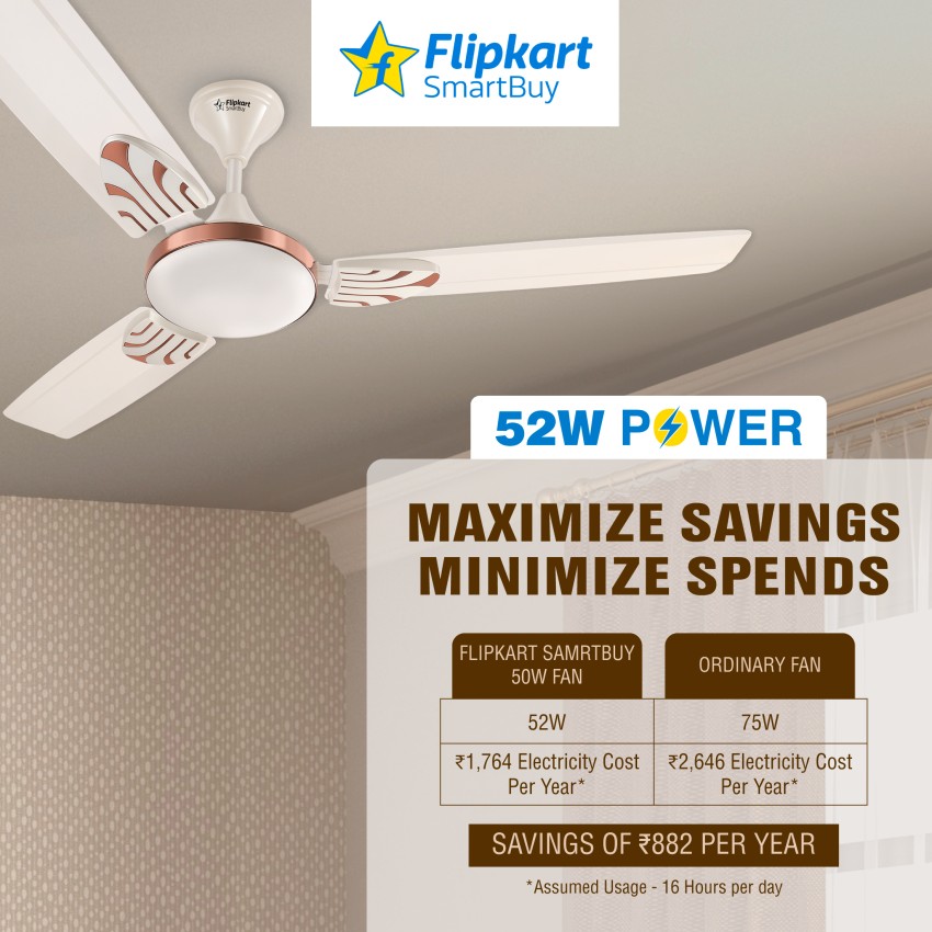 Ceiling store fan flipkart