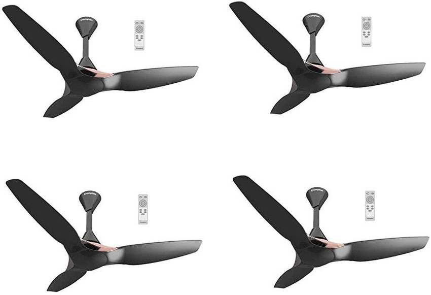 Crompton Silentpro Enso Pack of 4 1200 mm 3 Blade Ceiling Fan Price in  India - Buy Crompton Silentpro Enso Pack of 4 1200 mm 3 Blade Ceiling Fan  online at Flipkart.com
