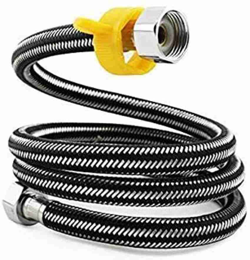 Fauscent Black Wire SS(304)Flexible Hot Cold Water Supply Hoses Pipes Tubes  for Geyser r Faucet Set Price in India - Buy Fauscent Black Wire SS(304)Flexible  Hot Cold Water Supply Hoses Pipes Tubes