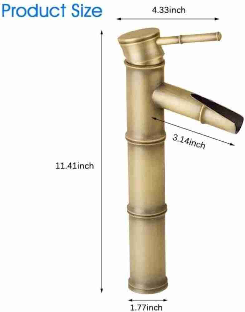 Antique Brass Bamboo Basin Faucet – Premius Design