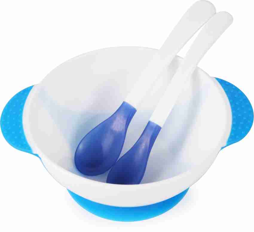 Feeding bowl on sale with spoon