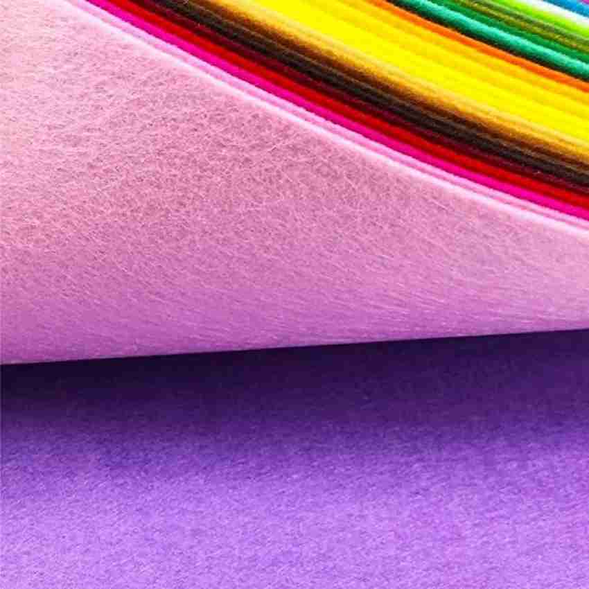 Stiff Craft Felt Polyester Color Felt Sheets 2MM Thick With 20