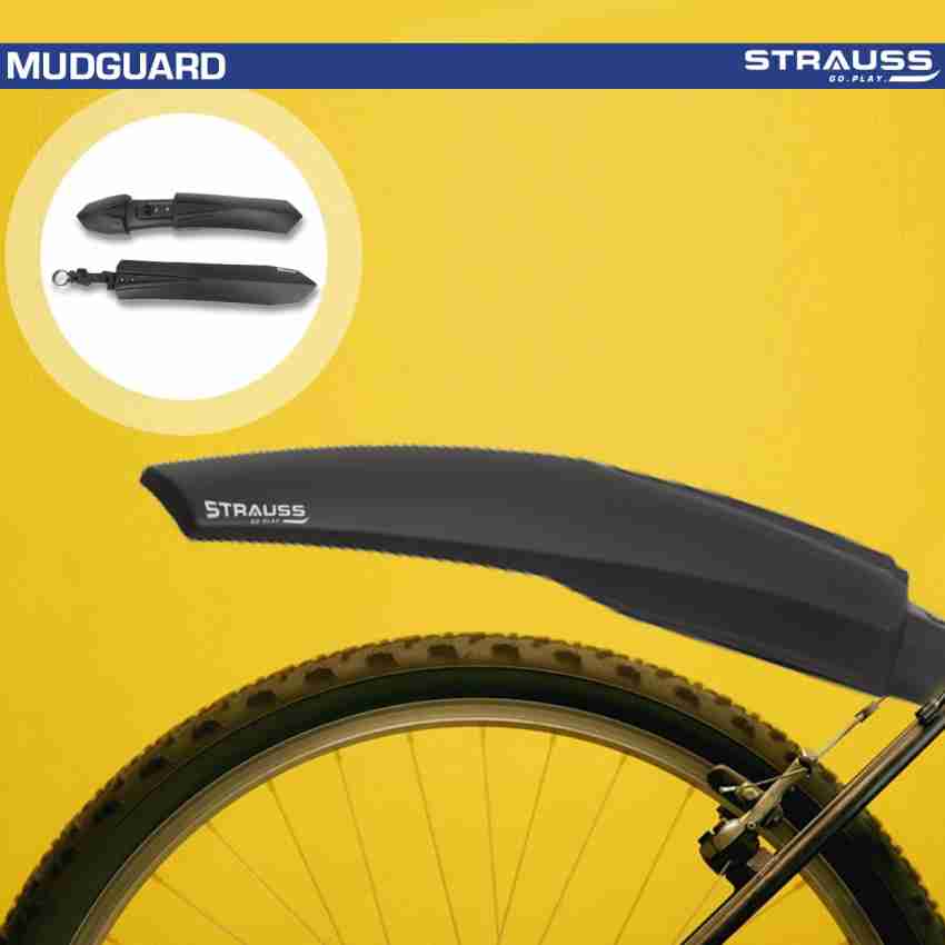 Strauss Bicycle Mudguard with Clamp Cycle Fender Full Length