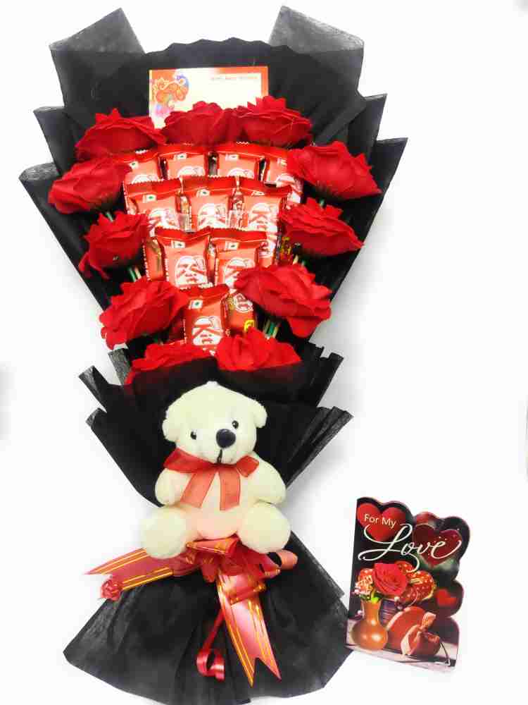 Kitkat Red Chocolate Bouquet, For Gift