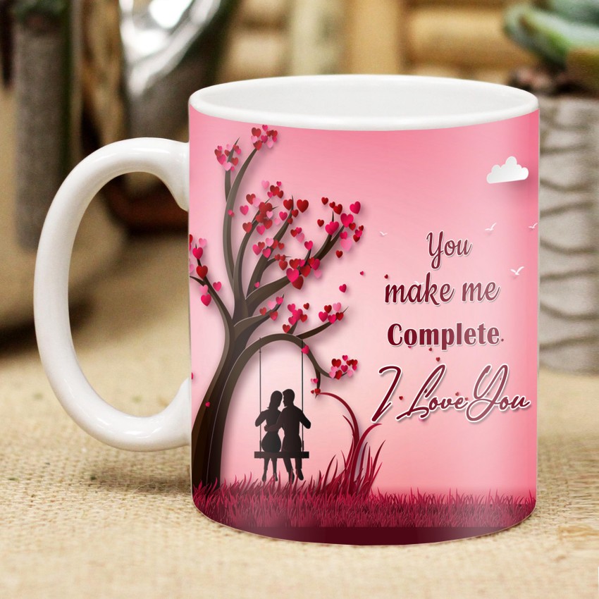 ME&YOU Romantic Gift for Wife, Lover, Husband, Special Person on Birthday  Gift, Anniversary, Valentine's Day, Love Gifts, Couple Gift, Printed Coffee  IZ21STLoveMU-83 Ceramic Coffee Mug Price in India - Buy ME&YOU Romantic