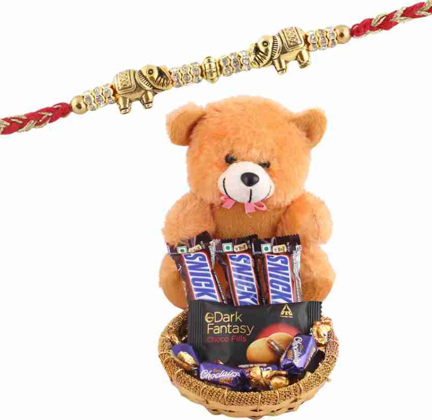 SurpriseForU Chocolate Gift With Designer Basket Gift Hamper, Teddy Bear  Plated Gift Box Price in India - Buy SurpriseForU Chocolate Gift With  Designer Basket Gift Hamper