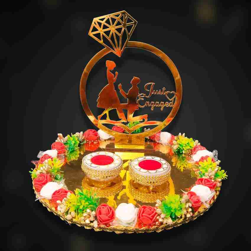 Engagement platter online hotsell