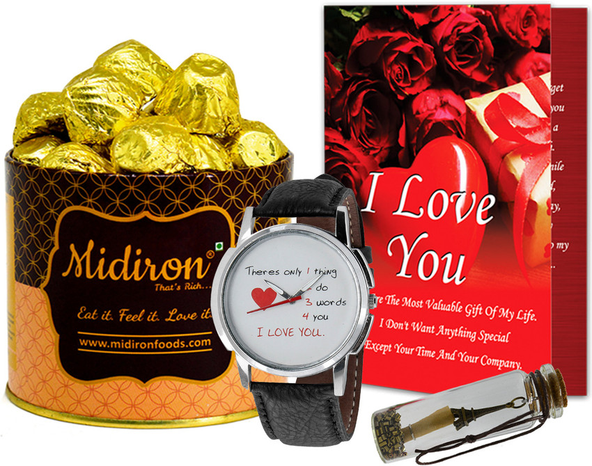 Midiron Valentine s Gift For Boys Boyfriend with Hand Wrist Watch Love Gift Paper Gift Box Price in India Buy Midiron Valentine s Gift For Boys Boyfriend with Hand Wrist Watch Love Gift Paper Gift Box...
