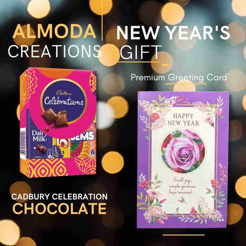 Almoda Creations New Year Gifs Hampers For Family, Friends, Corporate  Gifts, Cadbury Celebration New Year Gift