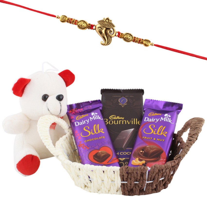 SurpriseForU Chocolate Gift With Designer Basket Gift Hamper, Teddy Bear  Plated Gift Box Price in India - Buy SurpriseForU Chocolate Gift With  Designer Basket Gift Hamper