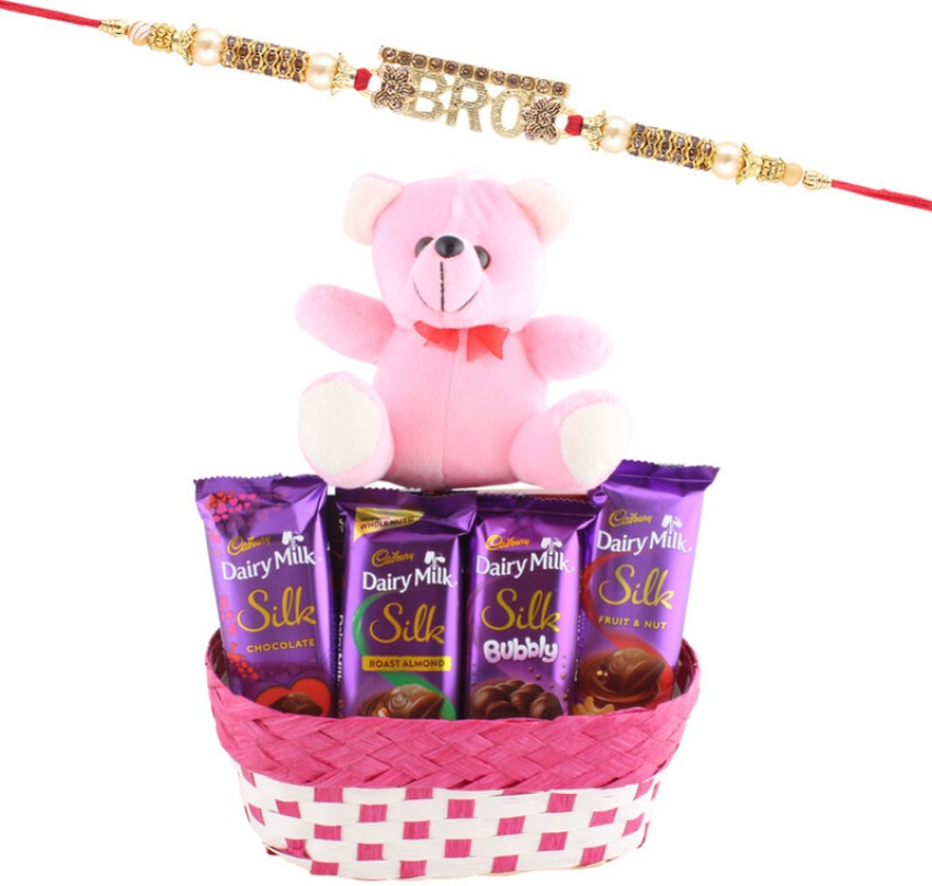 SurpriseForU Chocolate Gift With Designer Basket Gift Hamper, Teddy Bear  Plated Gift Box Price in India - Buy SurpriseForU Chocolate Gift With  Designer Basket Gift Hamper