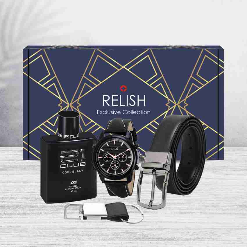 Watch belt wallet combo on sale
