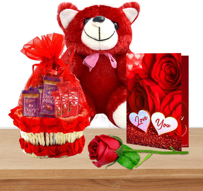 Midiron Romantic Gift Hamper For Girlfriend Cute Gift For