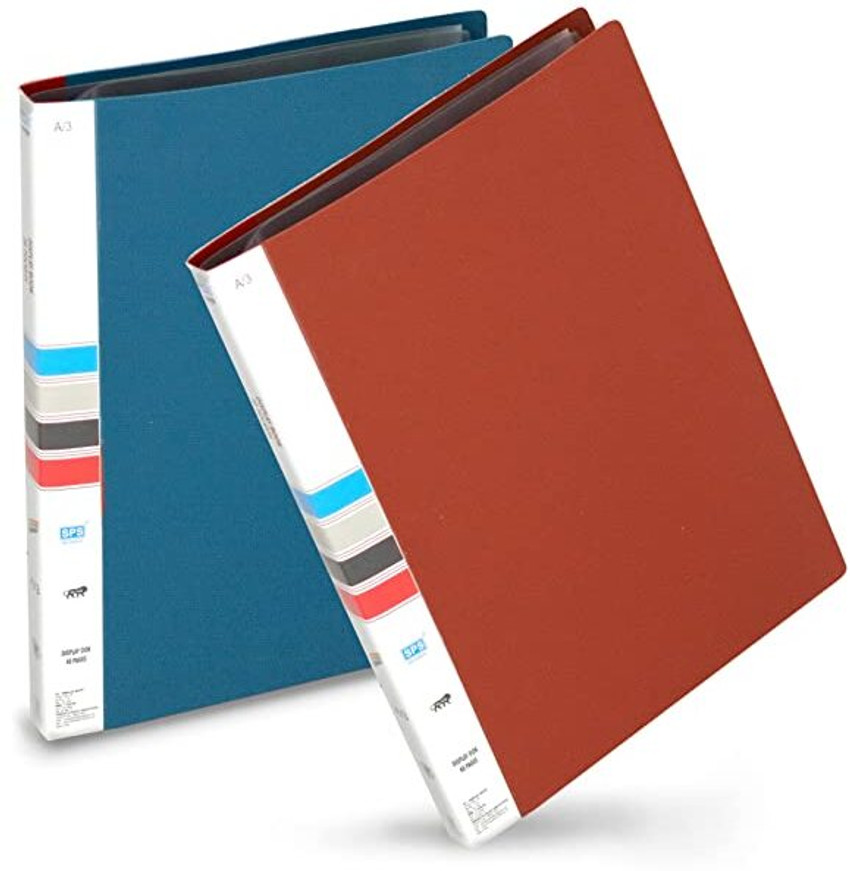 Flipkart Sejas Collections Plastic 20 Pockets Bound A3 Size