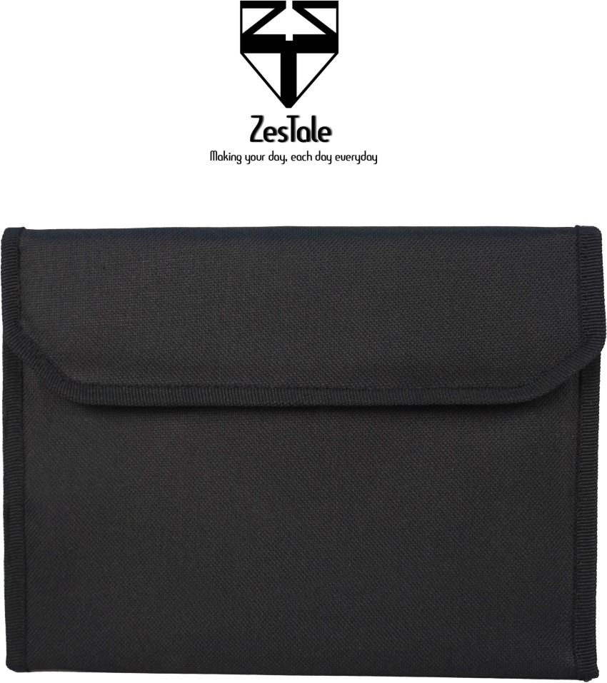 Black nylon book wallet