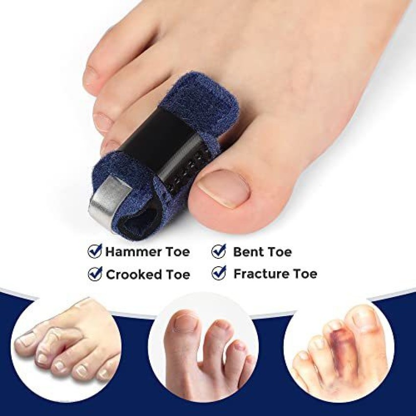 Ajoysoul Toe Splint,1 Pair Toe Straightener for Bent Toe,Hammer Toe,Crooked  Toe,Claw Toe - Price in India, Buy Ajoysoul Toe Splint,1 Pair Toe  Straightener for Bent Toe,Hammer Toe,Crooked Toe,Claw Toe Online In India