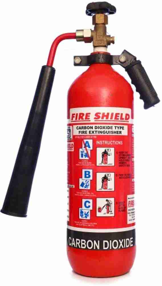 FIRESHIELD 2 kg CO2 Type Fire Extinguisher Fire Extinguisher Mount