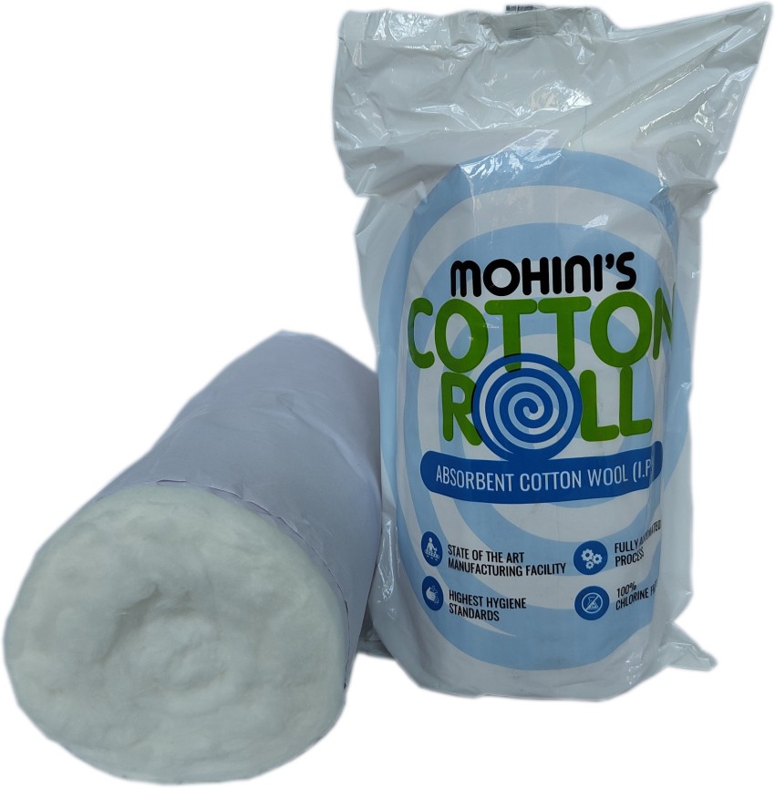 Rolled Cotton Wool - Pack with 8 Rolls