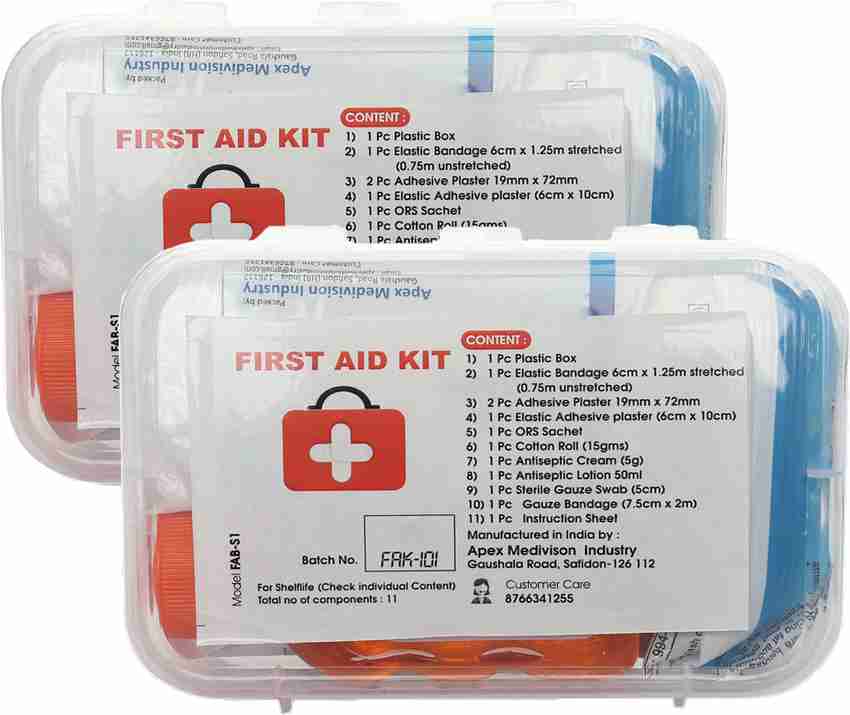 First aid kit supplies for kids store