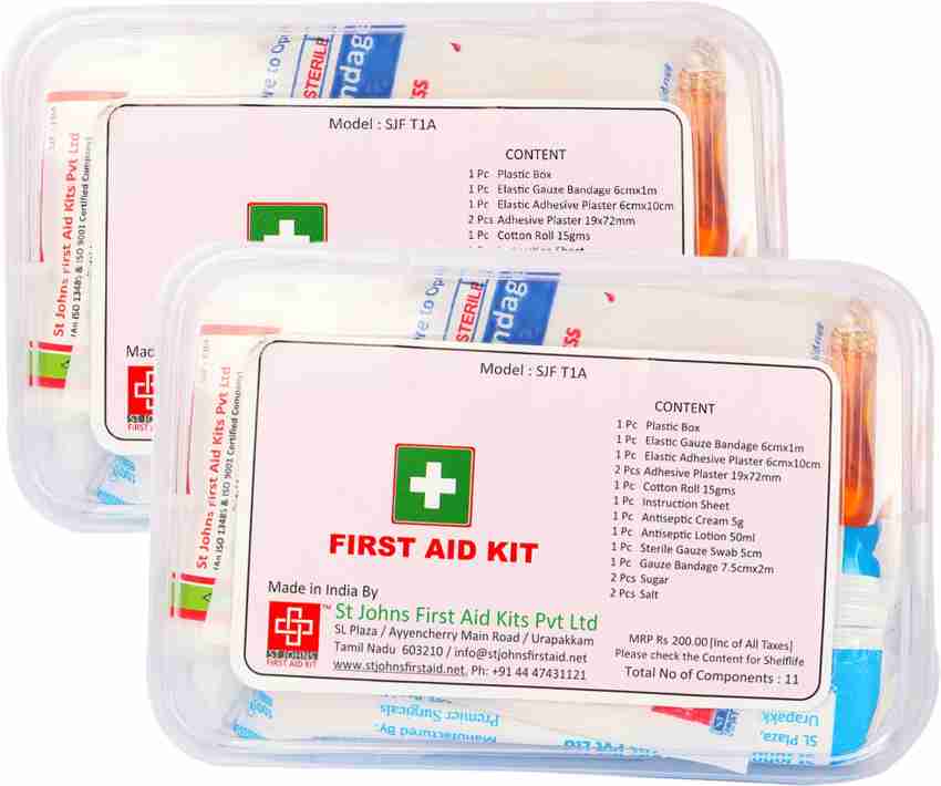 St john's FAK First Aid Kit Price in India - Buy St john's FAK First Aid  Kit online at