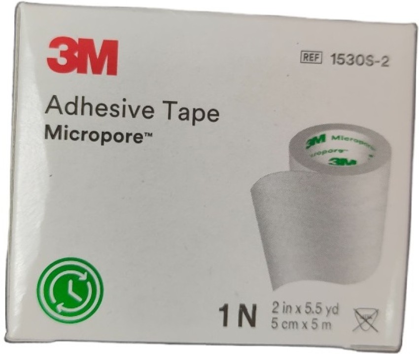 3M Micropore Surgical Tape (1530S-2) - 2 inch x 5.5 yard (5cm x 5m)- 6  Rolls First Aid Tape Price in India - Buy 3M Micropore Surgical Tape  (1530S-2) - 2 inch